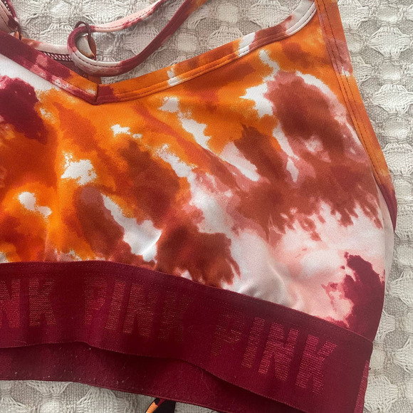 PINK Victoria's Secret Sports Bras Size Small - Picture 2 of 3